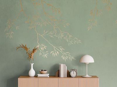 Фото Фреска Tesoro 2 арт. 02114-GL - Лес и деревья | Студия фресок и фотопанно "La Stanza"