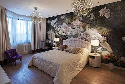 Фото Фреска ALBA Flora арт. 800280 - Цветы | Студия фресок и фотопанно "La Stanza"