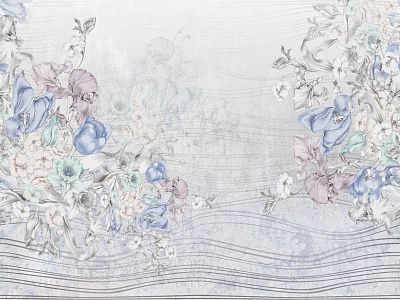 Фото Фреска Тренды Простые решения арт. 910496 - Цветы | Студия фресок и фотопанно "La Stanza"