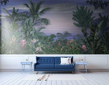 Фото Фреска ALBA Tropic арт. 800191 - Тропики  | Студия фресок и фотопанно "La Stanza"