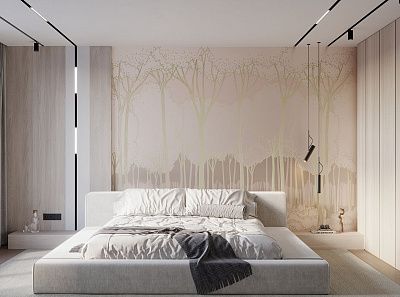 Фото Фреска Tesoro 2 арт. 02031-G - Лес и деревья | Студия фресок и фотопанно "La Stanza"