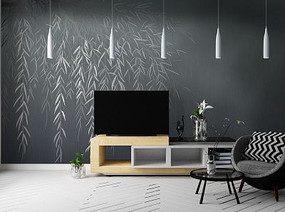 Фото Фреска Tesoro 2 арт. 02152-S - Лес и деревья | Студия фресок и фотопанно "La Stanza"