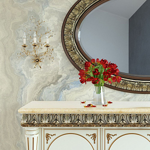 Фото Фреска ALBA Textures арт. Фреска ALBA Textures арт. 800353 - Флюиды  | Студия фресок и фотопанно "La Stanza"