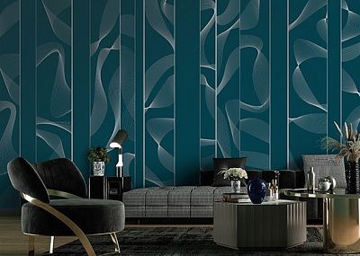 Фото Фреска Tesoro арт. 01424-S - Line art | Студия фресок и фотопанно "La Stanza"