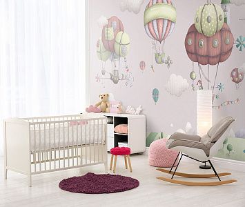 Фото Фреска ALBA Dreams арт. 800728 - Детские|Для девочки | Студия фресок и фотопанно "La Stanza"