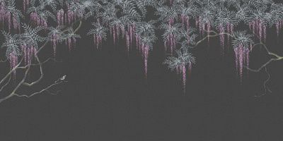 Фото Фреска Тренды Шинуазри арт. 980064 -  | Студия фресок и фотопанно "La Stanza"