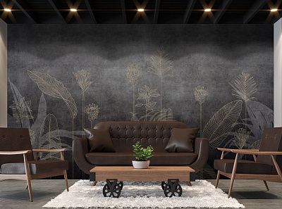 Фото Фреска Tesoro 2 арт. 02041-GL - Лес и деревья | Студия фресок и фотопанно "La Stanza"