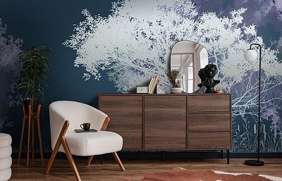 Фото Фреска Tesoro арт. 01246-S - Графика  | Студия фресок и фотопанно "La Stanza"