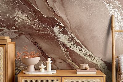 Фото Фреска Tesoro арт. 01760-G - Флюиды  | Студия фресок и фотопанно "La Stanza"