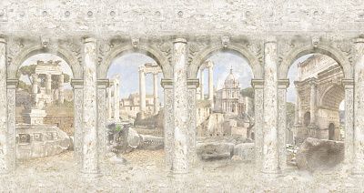 Фото Арки и античные развалины - Панорамы|Античные | Студия фресок и фотопанно "La Stanza"