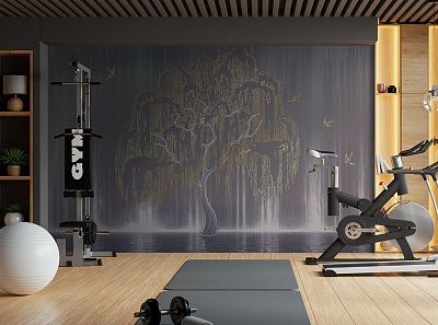 Фото Фреска Tesoro 2 арт. 02161-S - Лес и деревья | Студия фресок и фотопанно "La Stanza"