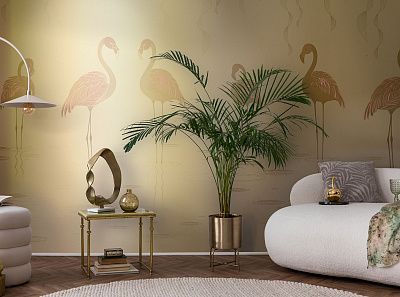 Фото Фреска Tesoro 2 арт. 02202-GL - Графика  | Студия фресок и фотопанно "La Stanza"