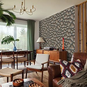 Фото Фреска ALBA Ornamental арт. 800523 - Абстракции | Студия фресок и фотопанно "La Stanza"