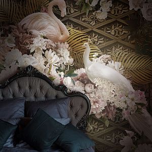 Фото Фреска ALBA Flora арт. 800283 - Цветы | Студия фресок и фотопанно "La Stanza"