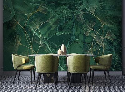 Фото Фреска Tesoro арт. 01310-G - Графика  | Студия фресок и фотопанно "La Stanza"