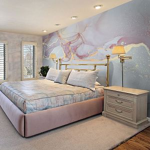 Фото Фреска ALBA Abstract арт. 800432 - Флюиды  | Студия фресок и фотопанно "La Stanza"