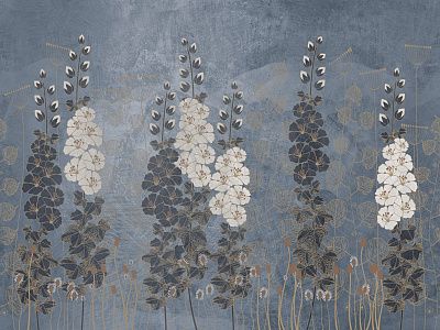 Фото Фреска Тренды Простые решения арт. 910181 - Цветы | Студия фресок и фотопанно "La Stanza"