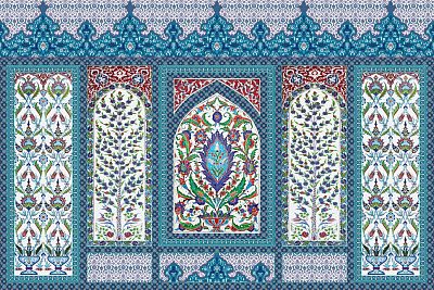 Фото Фреска Тренды Марракеш арт. 980202 - Орнаменты | Студия фресок и фотопанно "La Stanza"