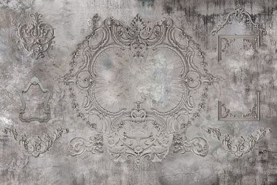 Фото Фреска Современный дизайн Черно-белые арт. 980233 -  | Студия фресок и фотопанно "La Stanza"