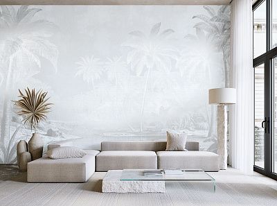 Фото Фреска Tesoro 2 арт. 02013-S - Тропики  | Студия фресок и фотопанно "La Stanza"