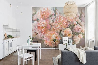 Фото Фреска ALBA Flora арт. 800251 - Цветы | Студия фресок и фотопанно "La Stanza"