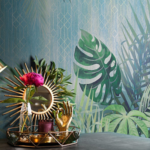 Фото Фреска ALBA Tropic арт. 800201 - Тропики  | Студия фресок и фотопанно "La Stanza"