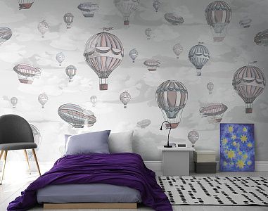 Фото Фреска Детские фрески арт. 800557 - Детские|Для мальчика  | Студия фресок и фотопанно "La Stanza"