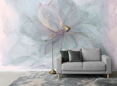 Фото Фреска ALBA Abstract арт. 01741-G - Флюиды  | Студия фресок и фотопанно "La Stanza"