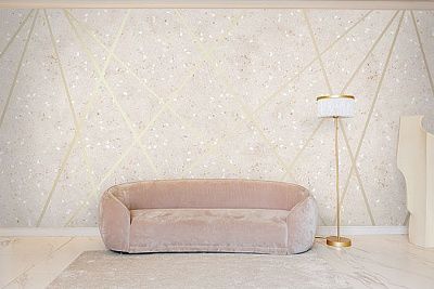 Фото Фреска Tesoro арт. 01512-GL - Line art | Студия фресок и фотопанно "La Stanza"