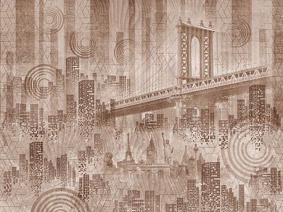 Фото Фреска Тренды Простые решения арт. 911087 - Сюжеты|Современные | Студия фресок и фотопанно "La Stanza"