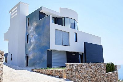 Фото Фреска ALBA Abstract арт. 800493 - Флюиды  | Студия фресок и фотопанно "La Stanza"