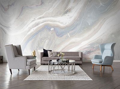 Фото Фреска ALBA Abstract арт. 800705 - Флюиды  | Студия фресок и фотопанно "La Stanza"