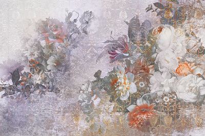 Фото Фреска Тренды Флориано арт. 980241 - Цветы | Студия фресок и фотопанно "La Stanza"