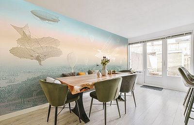 Фото Фреска Tesoro арт. 01482-G - Графика  | Студия фресок и фотопанно "La Stanza"