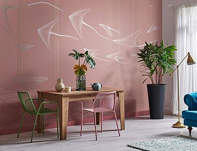 Фото Фреска Tesoro арт. 01453-S - Line art | Студия фресок и фотопанно "La Stanza"