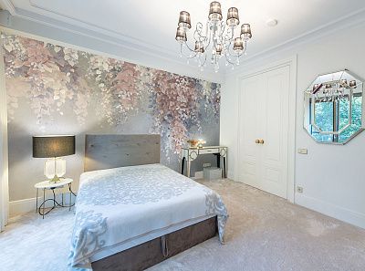 Фото Фреска Tesoro 2 арт. 02092-S - Цветы | Студия фресок и фотопанно "La Stanza"