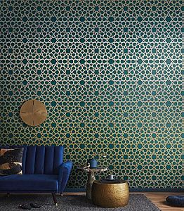 Фото Фреска Tesoro арт. 01621-G - Орнаменты | Студия фресок и фотопанно "La Stanza"