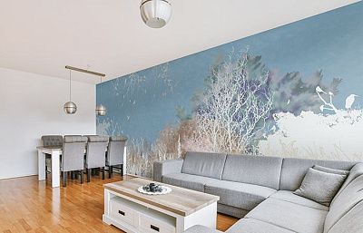 Фото Фреска Tesoro арт. 01262-S - Лес и деревья | Студия фресок и фотопанно "La Stanza"