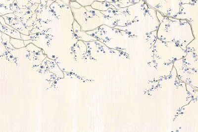 Фото Фреска Тренды Шинуазри арт. 980069 -  | Студия фресок и фотопанно "La Stanza"