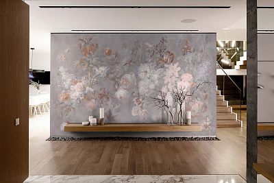 Фото Фреска ALBA Flora арт. 800628 - Цветы | Студия фресок и фотопанно "La Stanza"