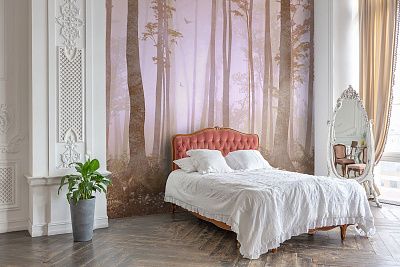 Фото Фреска ALBA Natura арт. 800101 - Лес и деревья | Студия фресок и фотопанно "La Stanza"