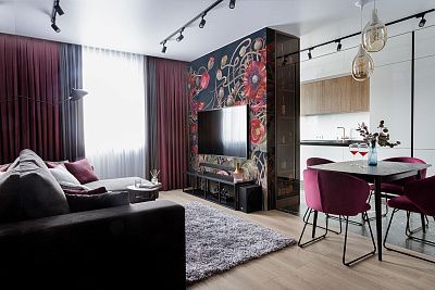 Фото Фреска ALBA Flora арт. 800676 - Цветы | Студия фресок и фотопанно "La Stanza"