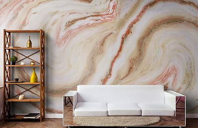 Фото Фреска ALBA Abstract арт. 800703 - Флюиды  | Студия фресок и фотопанно "La Stanza"