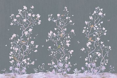 Фото Фреска Тренды Шинуазри арт. 980045 -  | Студия фресок и фотопанно "La Stanza"