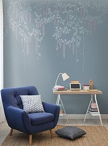 Фото Фреска Tesoro арт. 01492-S - Шинуазри | Студия фресок и фотопанно "La Stanza"