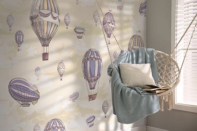 Фото Фреска Детские фрески арт. 800559 - Детские|Для мальчика  | Студия фресок и фотопанно "La Stanza"