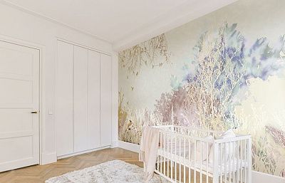 Фото Фреска Tesoro арт. 01261-GL - Лес и деревья | Студия фресок и фотопанно "La Stanza"