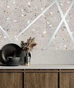 Фото Фреска Tesoro арт. 01511-S - Line art | Студия фресок и фотопанно "La Stanza"