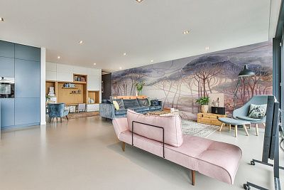 Фото Фреска ALBA Natura арт. 800730 - Лес и деревья | Студия фресок и фотопанно "La Stanza"