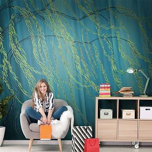 Фото Фреска ALBA Natura арт. 800148 - Лес и деревья | Студия фресок и фотопанно "La Stanza"